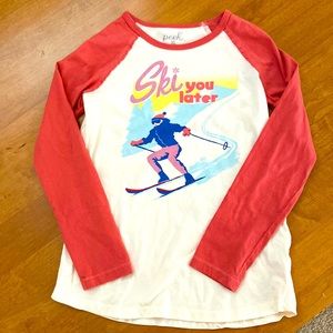 Ski you later tee- Peek